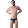 LEADER Jockstrap Brut Noir-Bleu